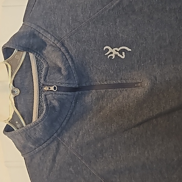 Men's Browning 1/4 Zip Pullover Top - Picture 2 of 5